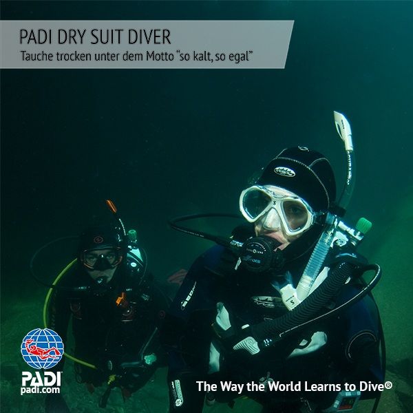 Sunshine Divers St.Gallen - PADI Trockentauchen Spezialkurs