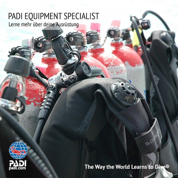 Sunshine Divers PADI EQUIPMENT KURS - AUSRÜSTUNGSSPEZIALIST