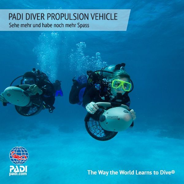 Sunshine Divers PADI UNTERWASSER SCOOTER