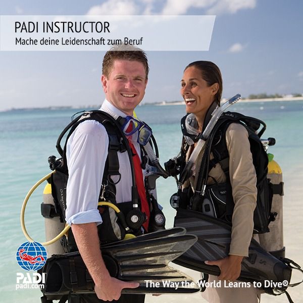  PADI TAUCHLEHRER KURS - PADI OPEN WATER SCUBA INSTRUCTOR KURS / OWSI IN ST.GALLEN